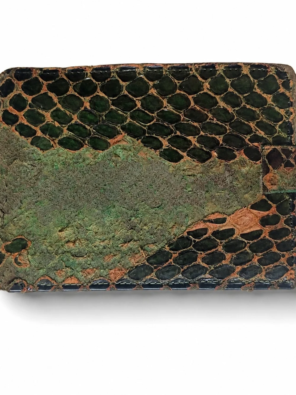Genuine COBRA skin bifold wallet